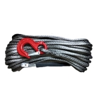 14mm X 30 Meters Synthetic Rope ,  High Strength Black Braided Winch Rope