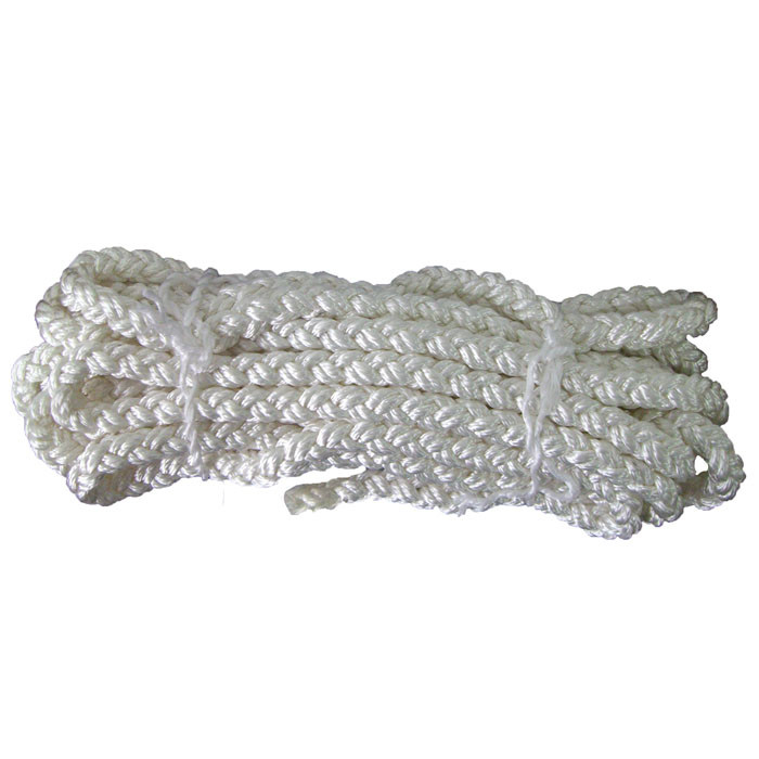 Rot Resistant 3 Strand Nylon Anchor Rope , Boat Tugging 22mm Navy Dock Lines